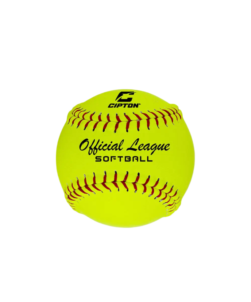Get ready to hit a home run with this Cipton official league softball.