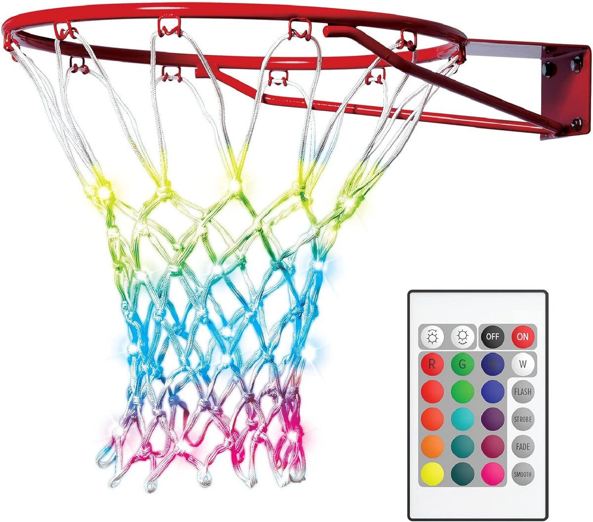 LED Light Up Basketball Net Cipton Sports