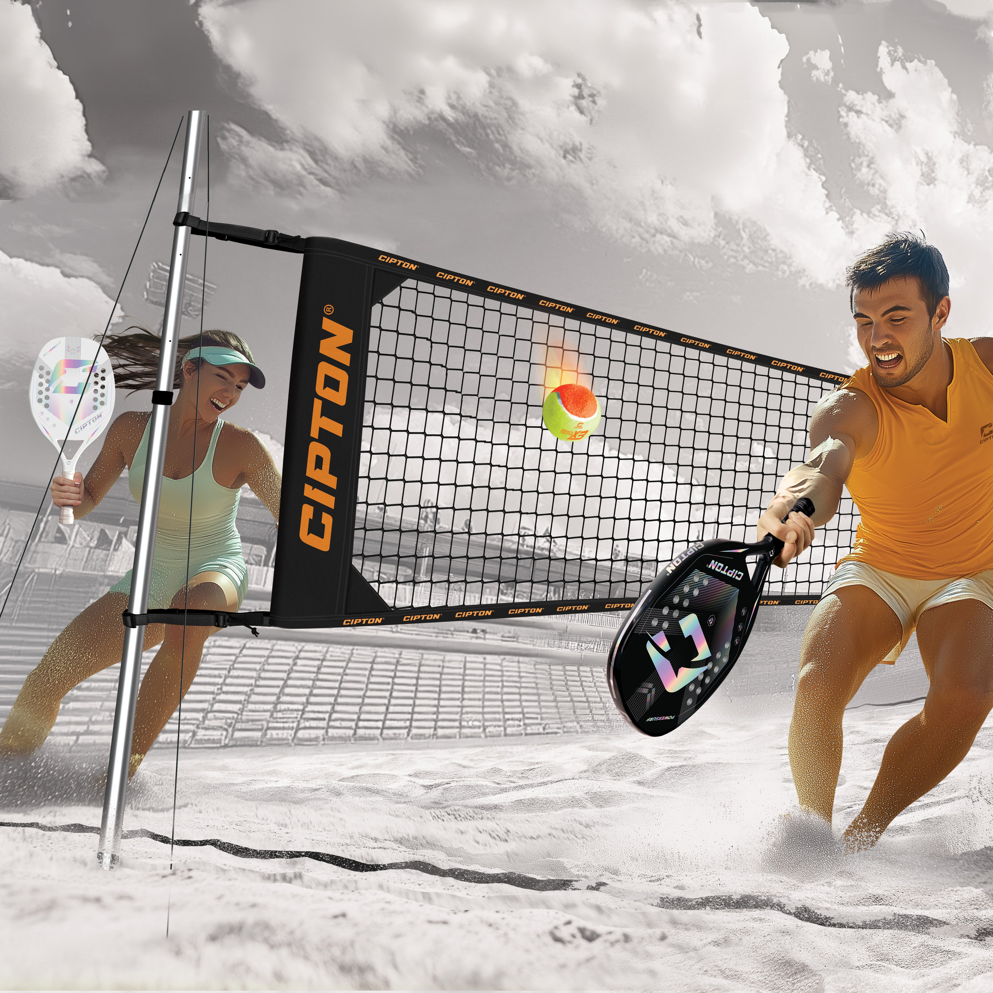 CIPTON Beach Tennis Net Set