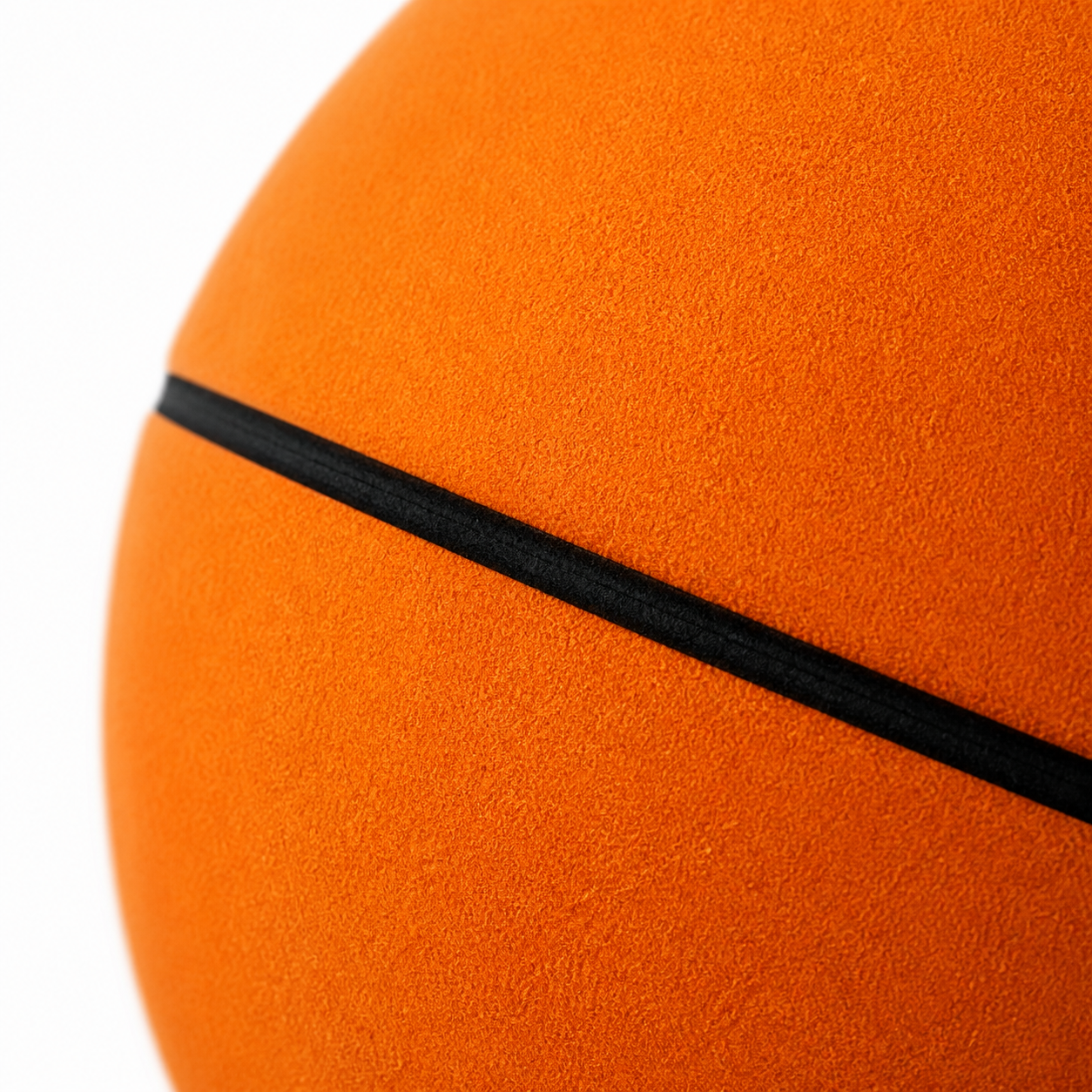 Close-up of the CIPTON Silent Basketball's soft foam surface