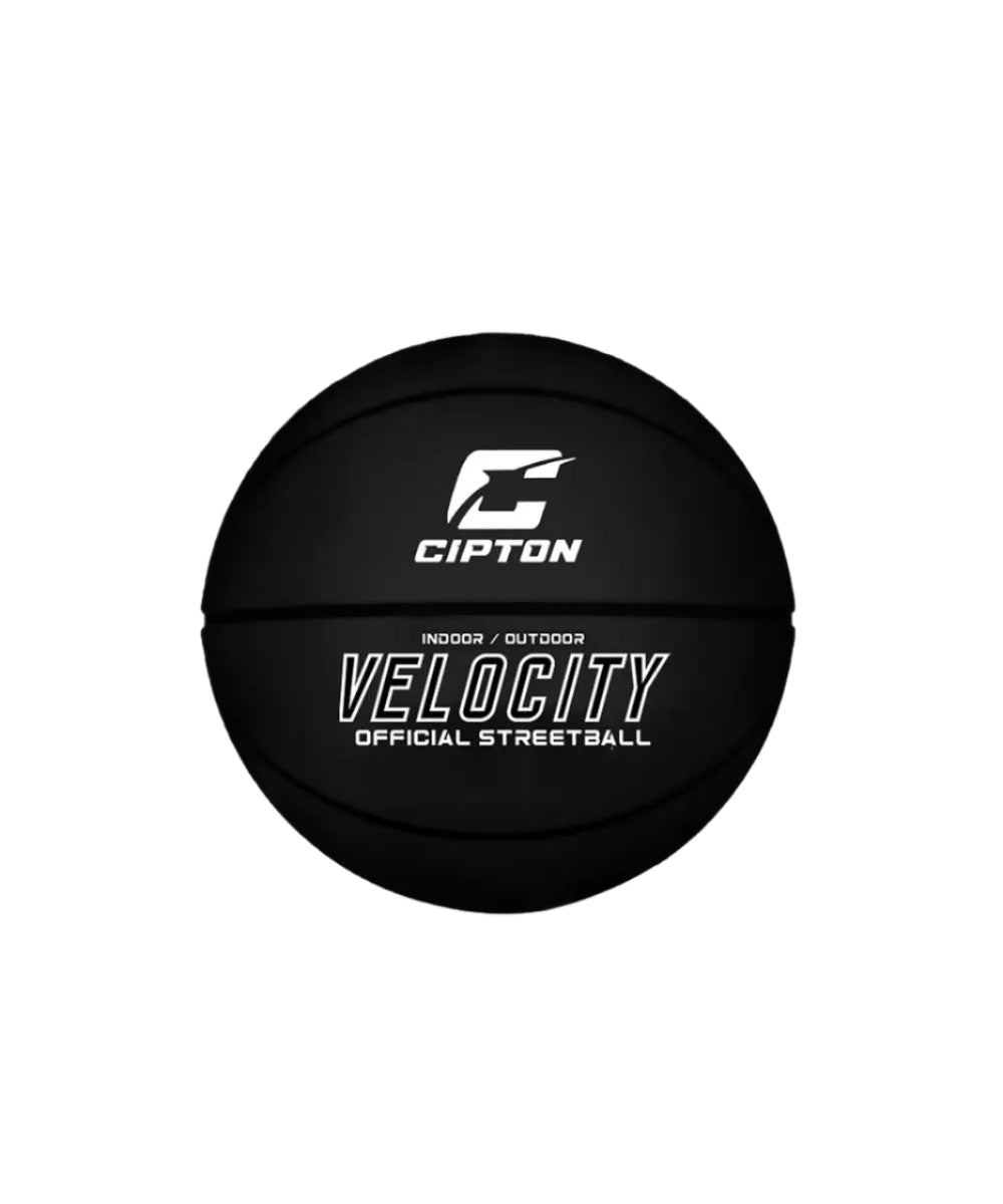 Made by Cipton, this Velocity Official Streetball Basketball is perfect for players of all levels.
