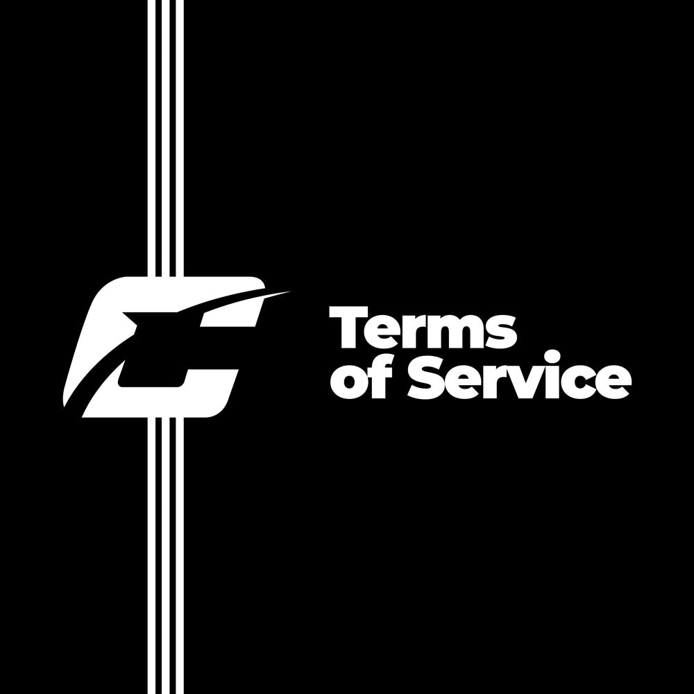Terms of Service text with Cipton logo Icon composition.