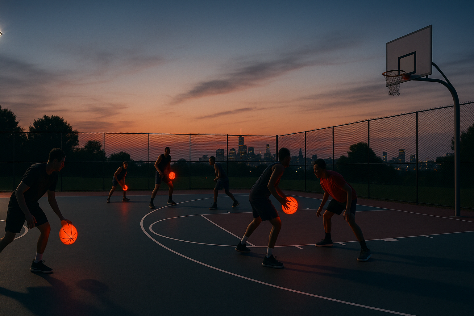 LED Basketball