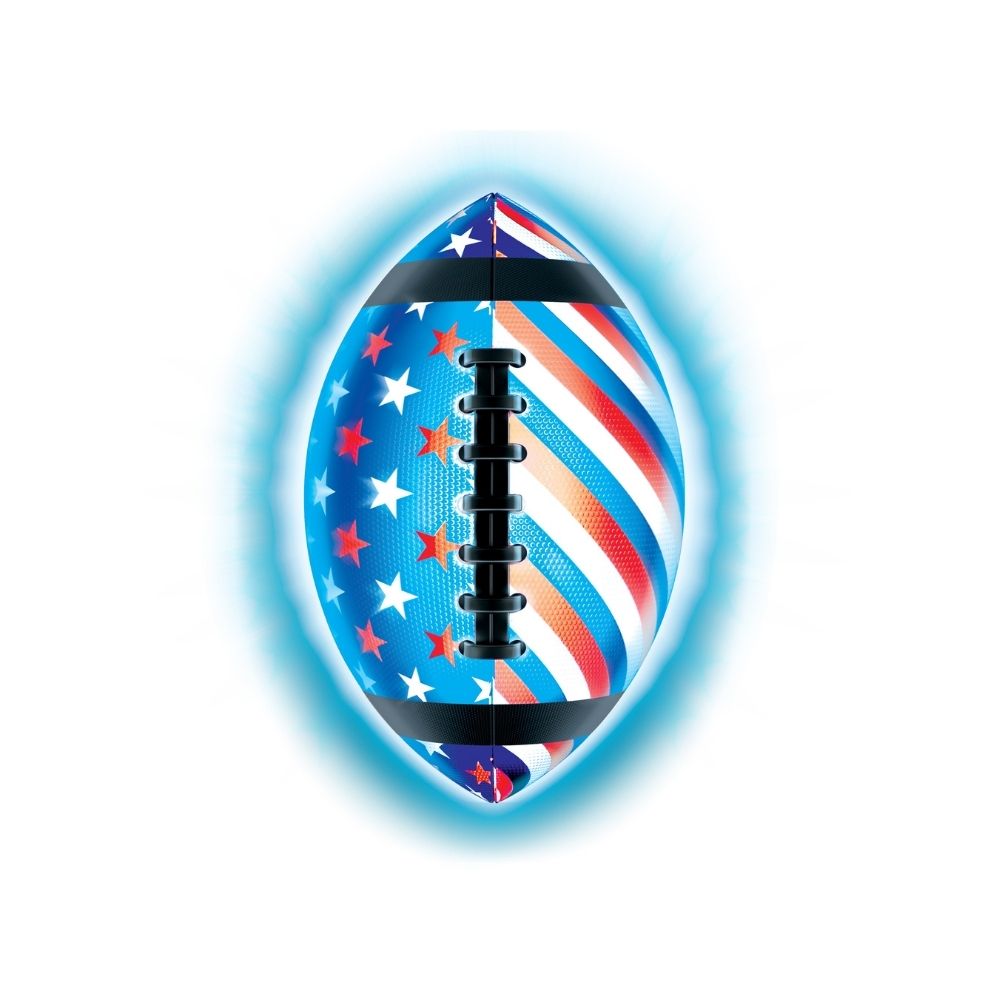 CIPTON LED GENISIS FOOTBALL RED WHITE N BLUE