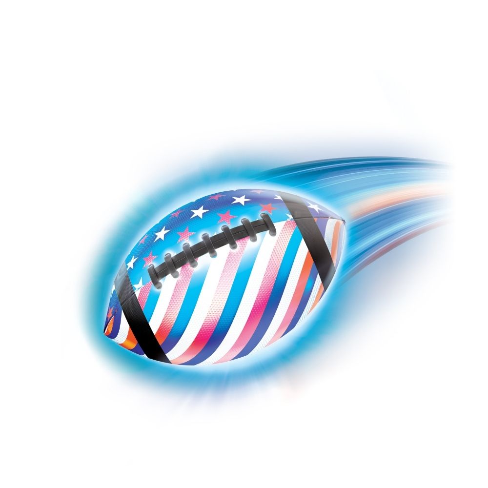 CIPTON LED GENISIS FOOTBALL RED WHITE N BLUE