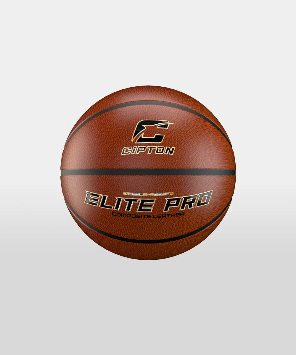 Take your skills to the next level with the Cipton Composite Leather Elite Pro basketball ball!