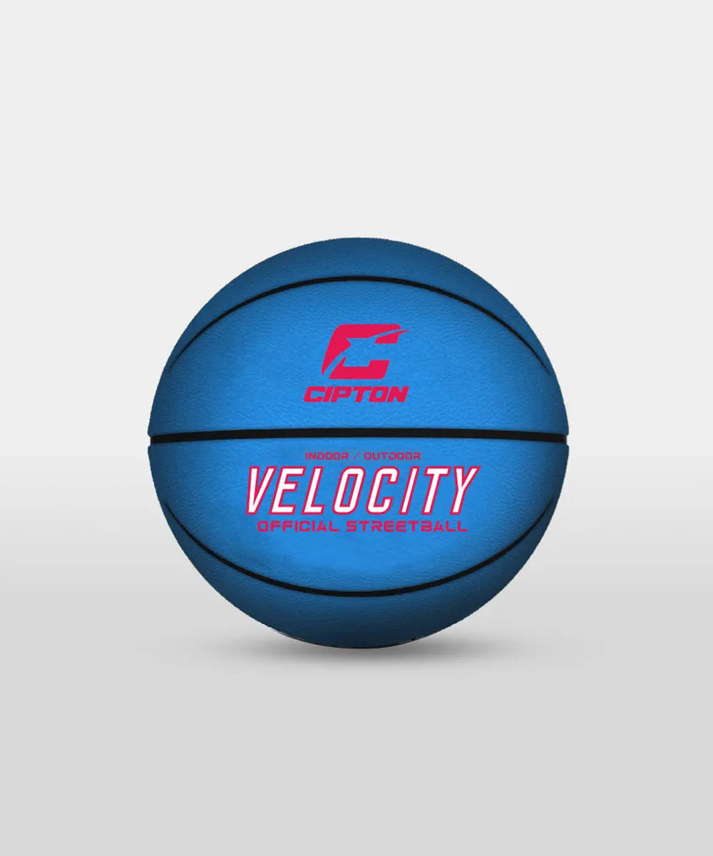 Get ready to shoot some hoops with this Velocity basketball made by Cipton. This Official Streetball is perfect for players of all levels.
