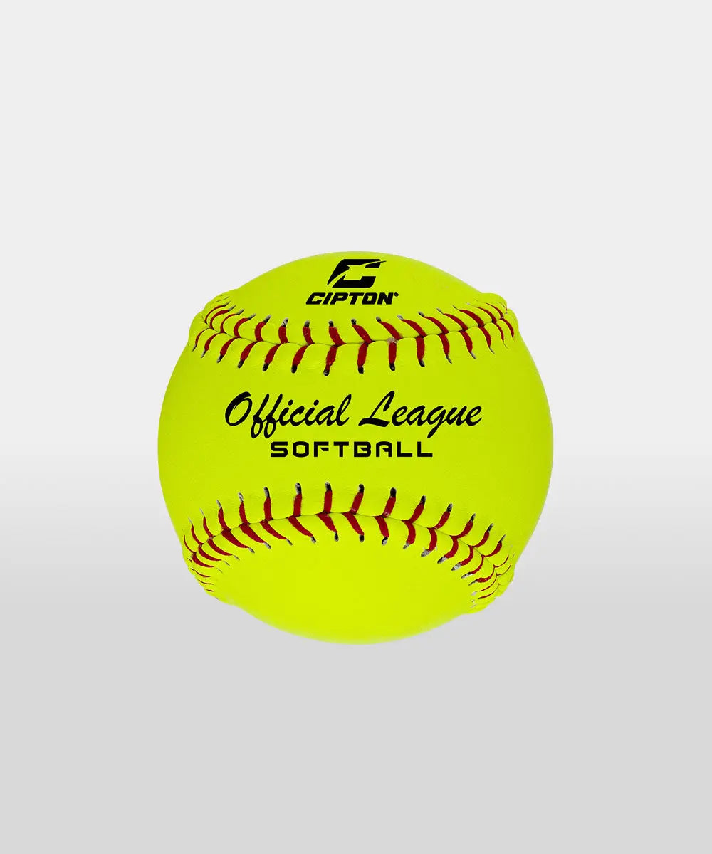 Get ready to hit a home run with this Cipton official league softball.