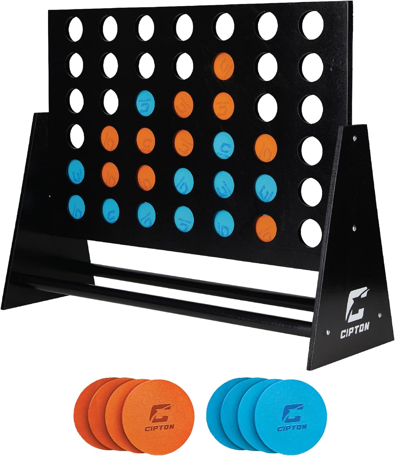 CIPTON Jumbo 4 In a Row, 29.5", Black, Indoor