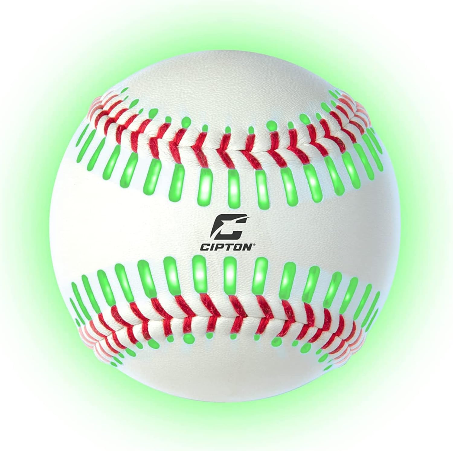 LED Baseball with USB-C Charging Cable