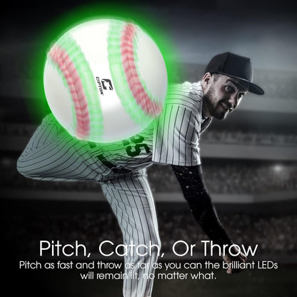 CIPTON LED Light Up Baseball 3 Pack