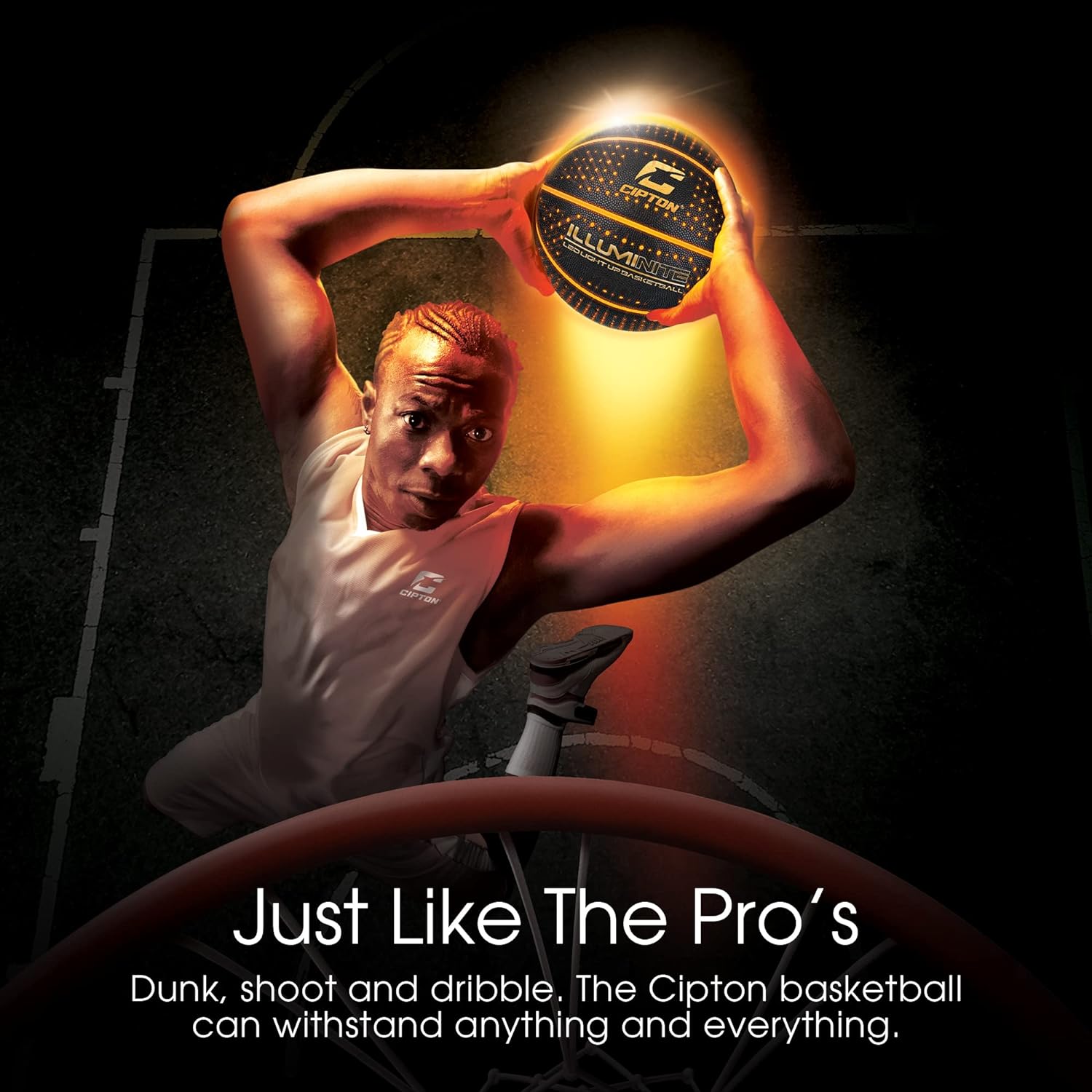 CIPTON LED Basketball Microfiber (28.5")