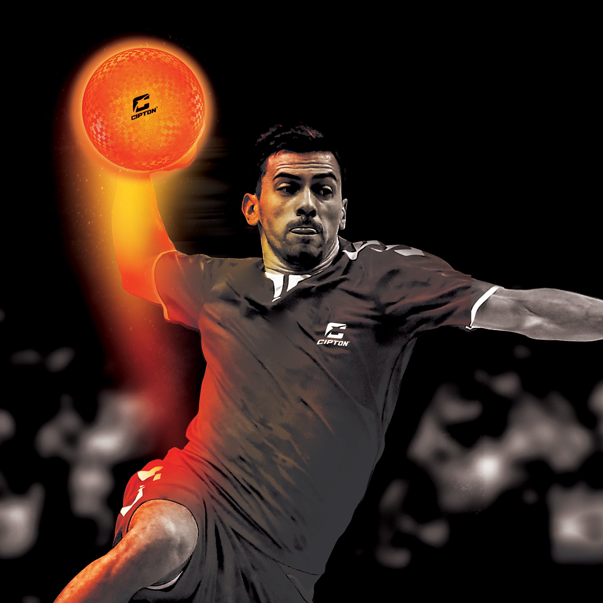 CIPTON LED Premium Rubber Dodgeball
