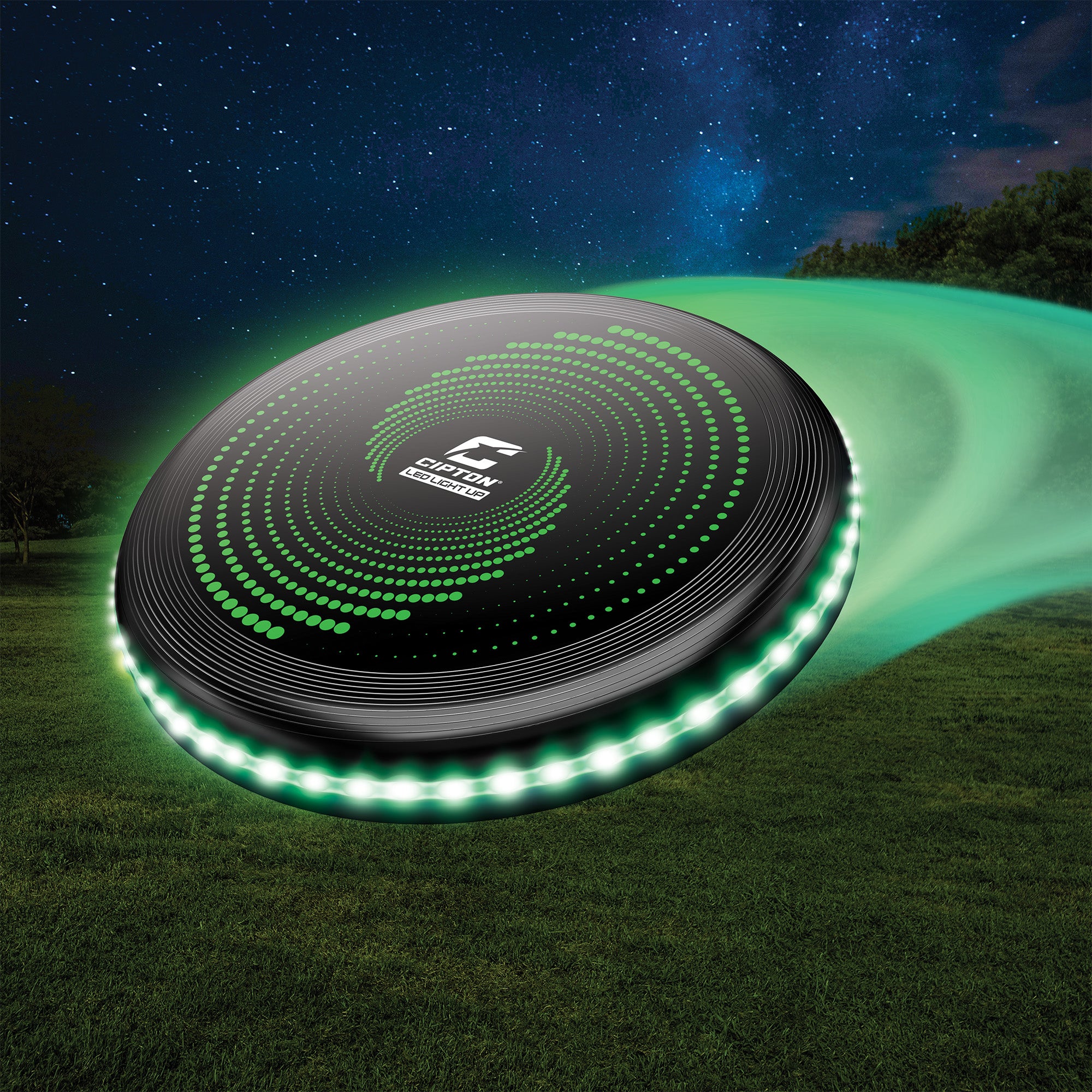 CIPTON LED Flying Disc Frisbee Light Up