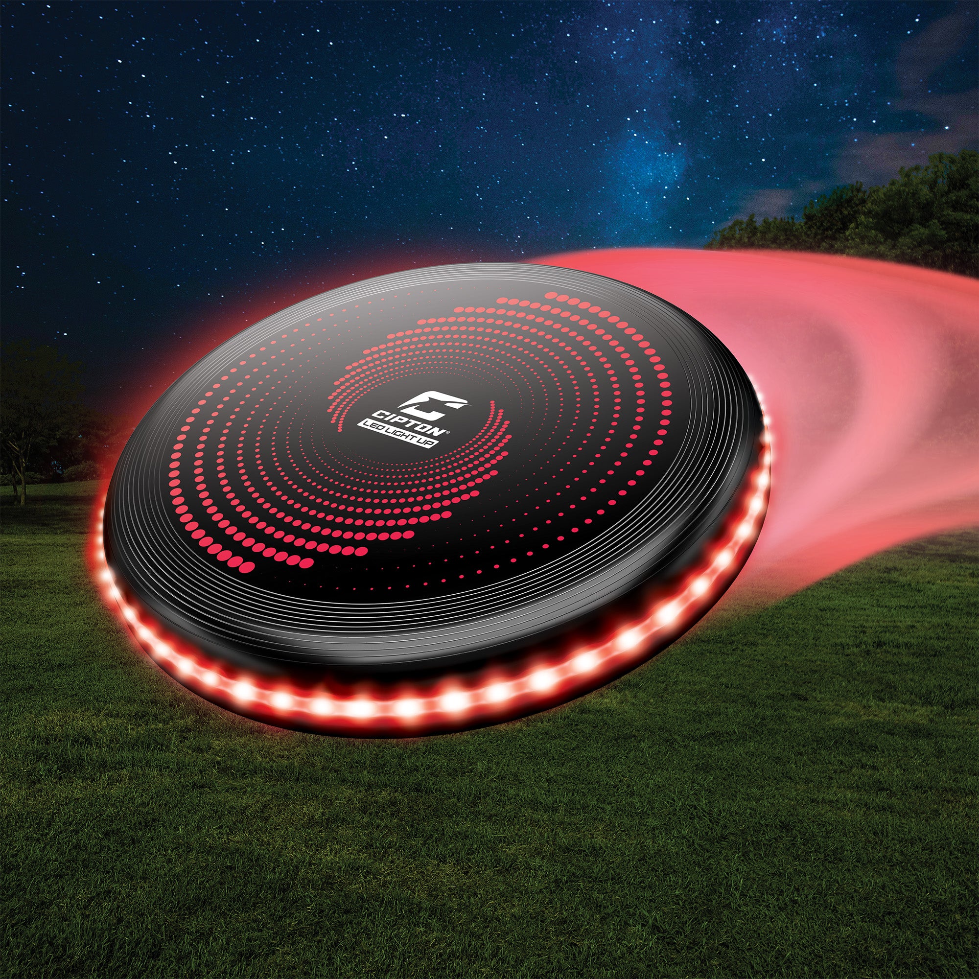 CIPTON LED Flying Disc Frisbee Light Up