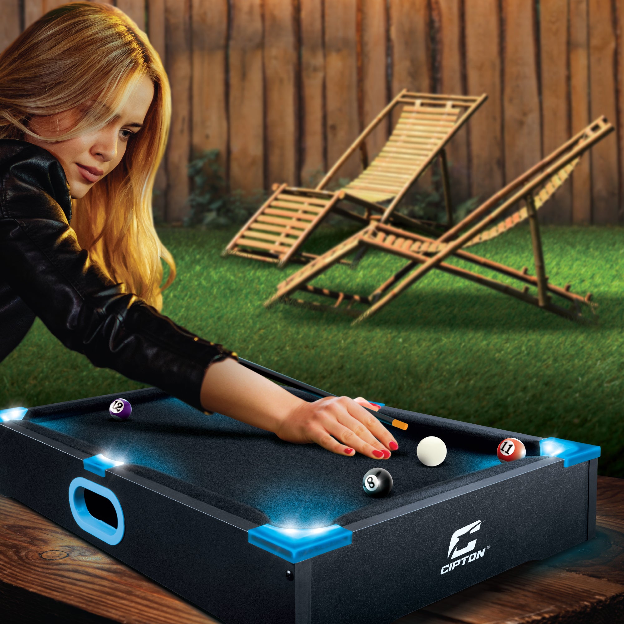 CIPTON LED Mini Billiards Tabletop
