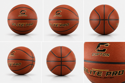 CIPTON Elite Pro basketball shown from six angles
