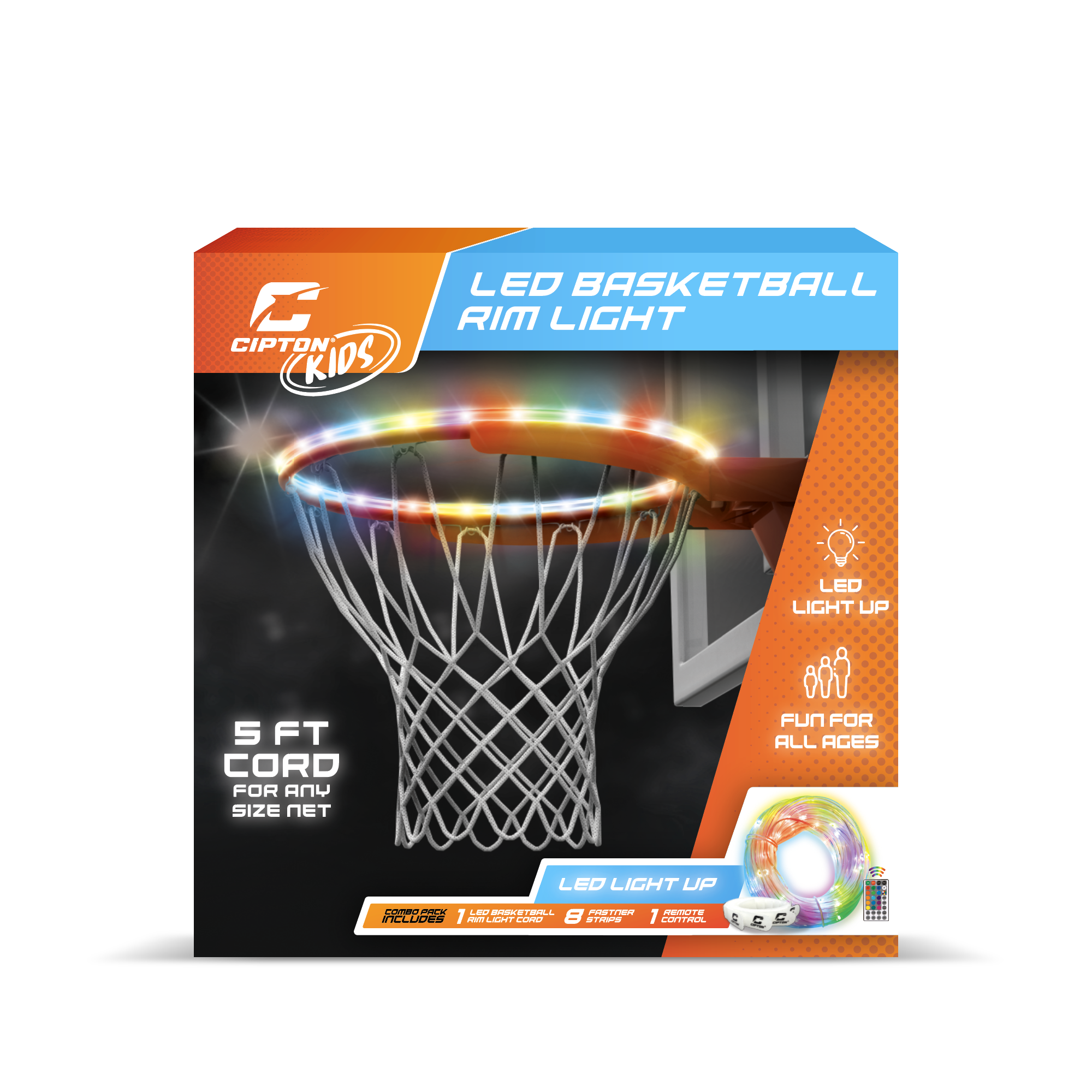 CIPTON LED Rim Basketball Light Up