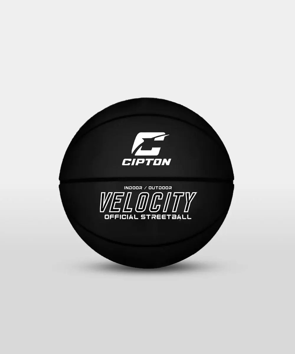 Made by Cipton, this Velocity Official Streetball Basketball is perfect for players of all levels.